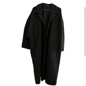 Toteme Trench Black Coat - 34
